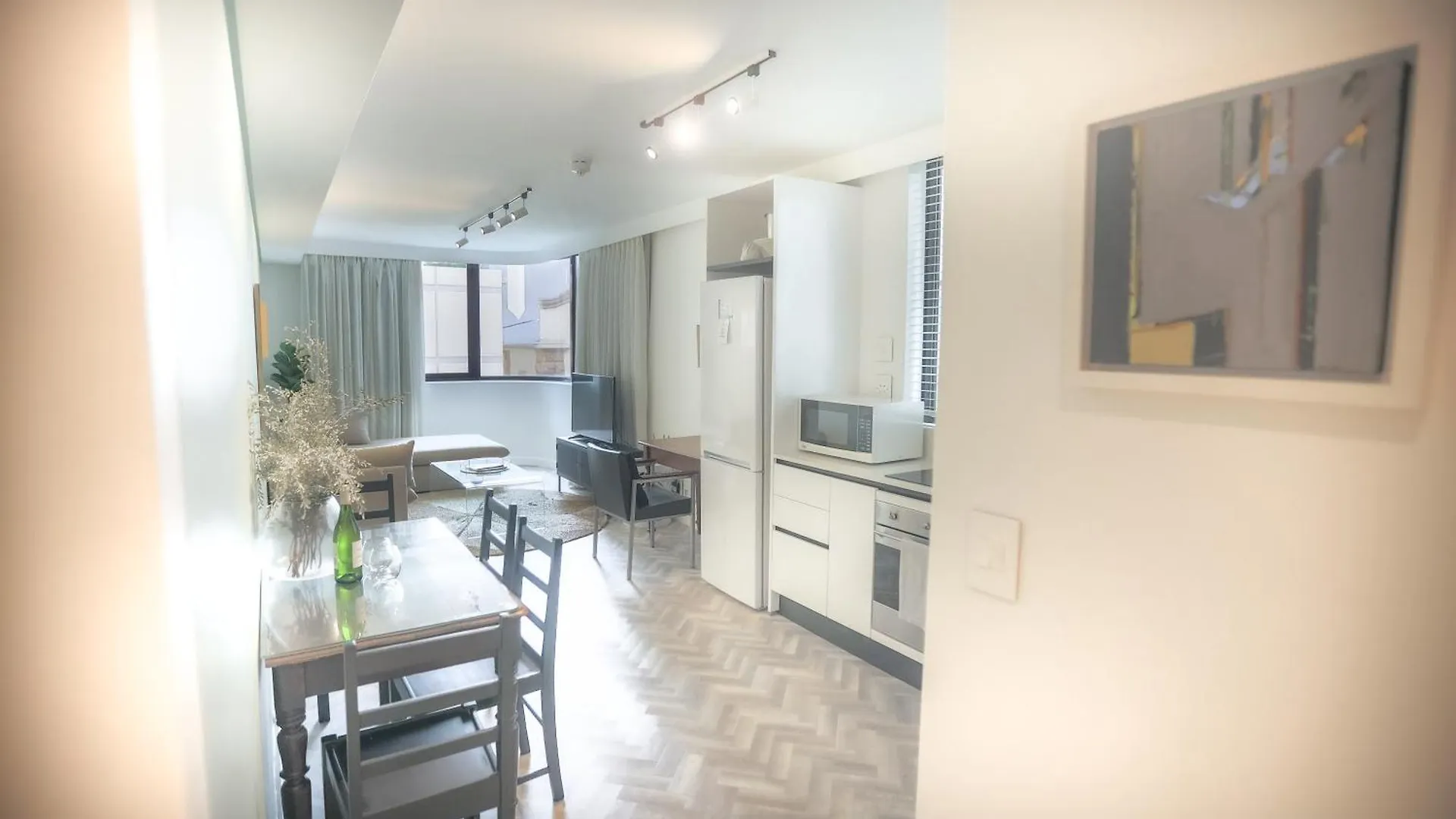 Table Mountain View In Quiet City Centre Le Cap Appartement